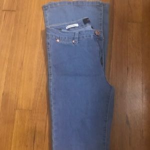 Wide leg jeans...light blue